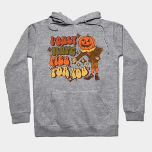 Retro Pumpkin Jokes Fall Halloween Pumpkin Fall Vintage Pumpkin Face Hoodie